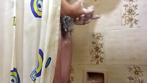 Married guy with cum in her pussy