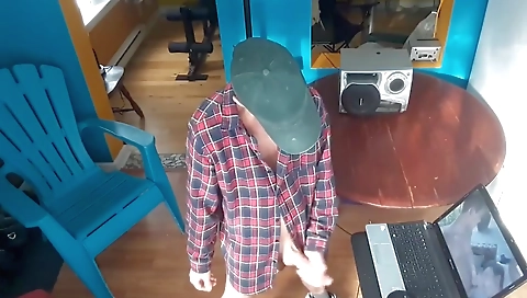 Married guy with big tits and cum