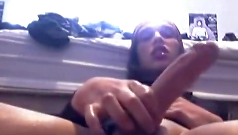 Blonde with huge tits loves sex