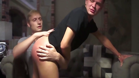 She's first time with a younger