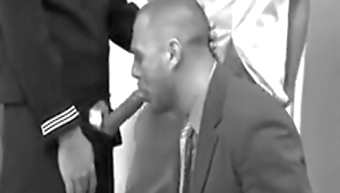 Short haired girl sucking and fucked