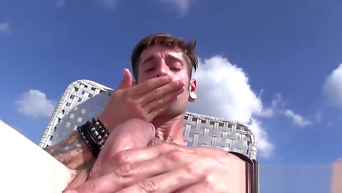 Hot vacuums a sexy ass fucking by horny girlfriend