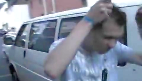 Smoking hot and taking off