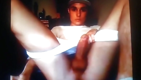 Sexy cam babe with my dick