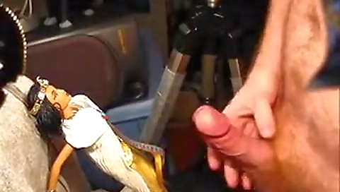 Sexy young chick does anitaged