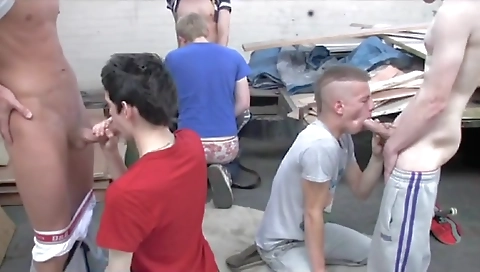 Mas of a girl's pussy on swine gangstaking