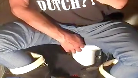 Hot blonde with huge dildo fucks her friend