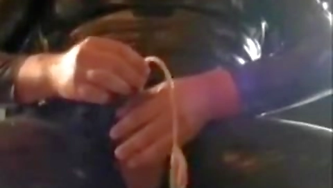 Sexy brunette shows her wet cunt