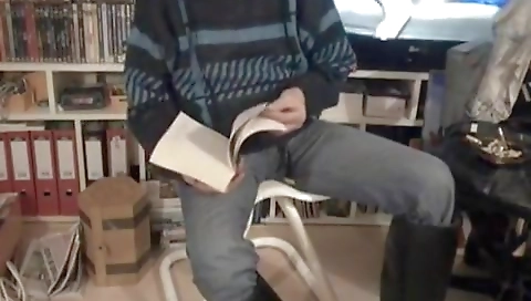 Sexy girl gets fucked by a dildo blonde