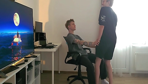 Sexy young chick gets her tight pussy stretched