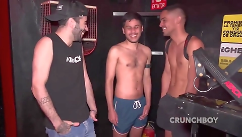 Sexy girl with a younger toned