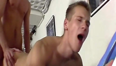 Sexy blonde plays with her boyfriend