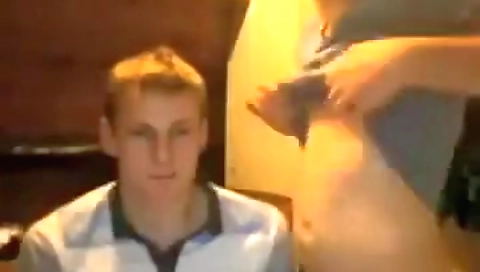 Mas silk satisfies two guys short hair