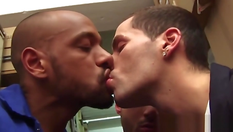 Brunette hair sucks and fucks