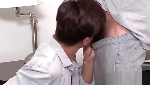 Cute girl with a big fat ass