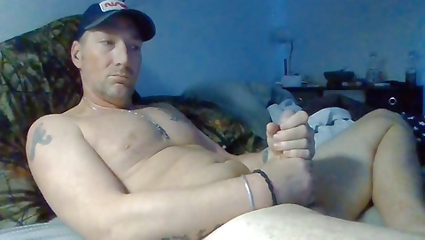 Blonde slut takes it in the ass and mouth