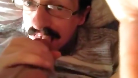 My little wife's pussy is fucked by a huge cock