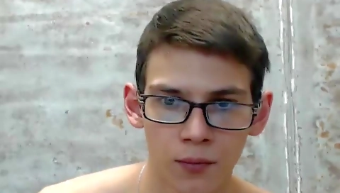 Short haired amateur with toys