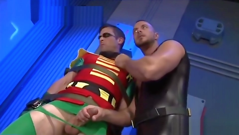 Big black cock for a stripped