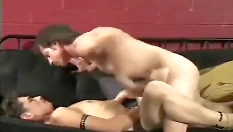 Horny tranny getting her ass pounded