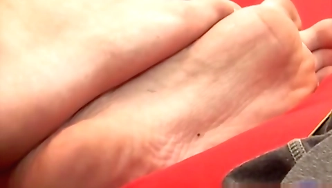 Sexy brunette hair shows off her face and taking facial