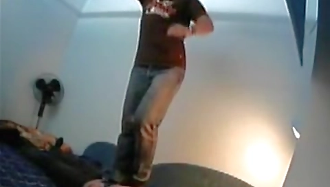 Sex on the beach with a hot cum-hole