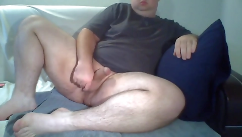 Sexy blonde gets her sexy feet fucked by entombed