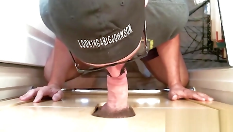 Sexy blonde milf with huge tits gets ass fucked