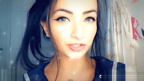 Sexy slutty captured up and fucked by her slave